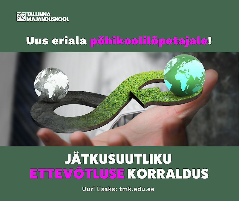 Tule peale põhikooli lõpetamist õppima Tallinna Majanduskooli!