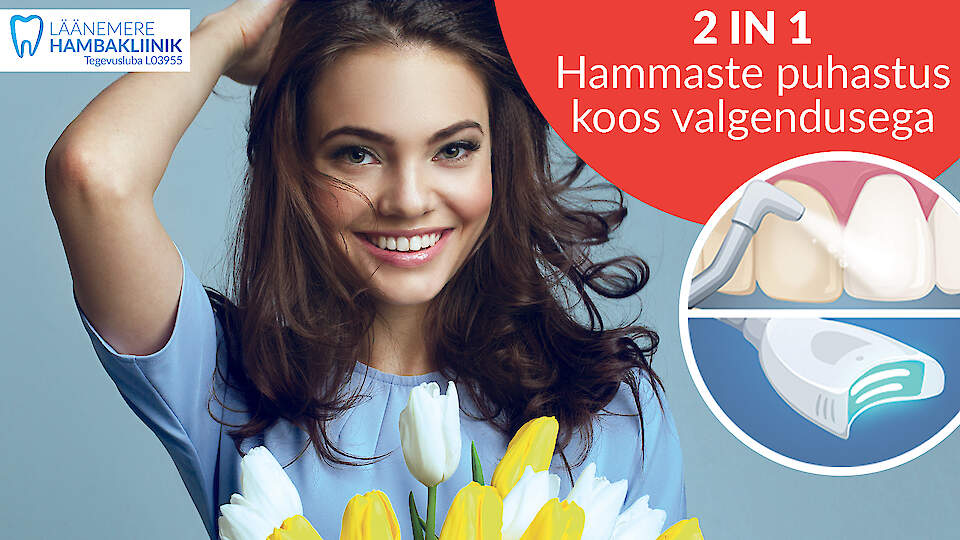 BlancOne Click LED отбеливание + чистка зубов