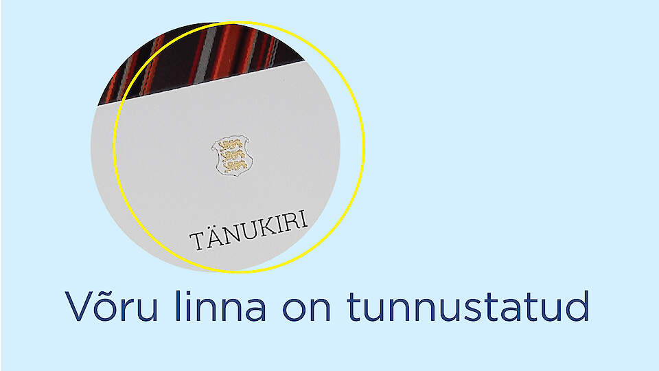 Признания города Выру